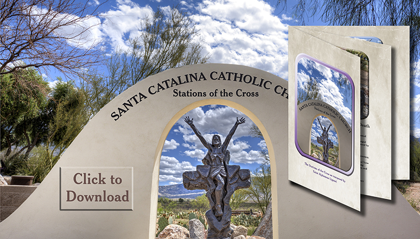 Santa Catalina Catholic Church   Stations Of The Cross Booklet(S) 